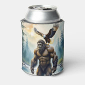 Bigfoot with an Eagle on his Shoulder  Blikjeskoeler (Blikje Achterkant)