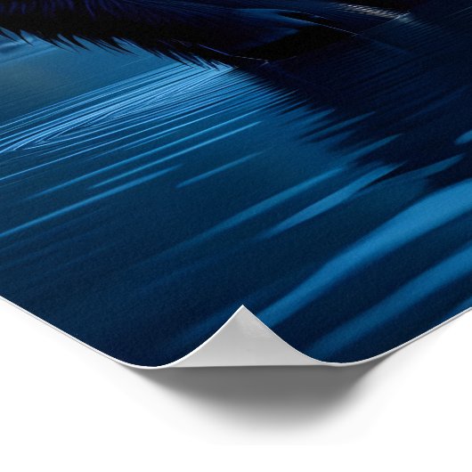 Bigfoot with an Owl on his Shoulder  Poster (Hoek)