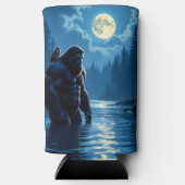 Bigfoot with an Owl on his Shoulder  Seltzer Blikjeskoeler (Voorkant)