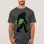 Bigfoot With Succulent Sasquatch Cactus Plant T-shirt (Voorkant)
