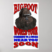Bigfoot World Tour Poster (Voorkant)