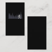 Bigfoot woud Joke Sasquatch Fun Visitekaartje (Voorkant / Achterkant)