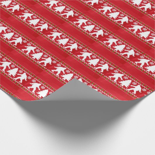 Bigfoot wrapppapier cadeaupapier (Hoek)