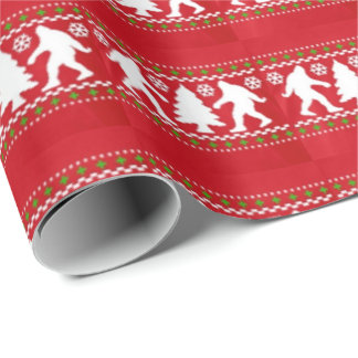 Bigfoot wrapppapier cadeaupapier