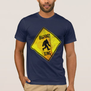 bigfoot xing t-shirt