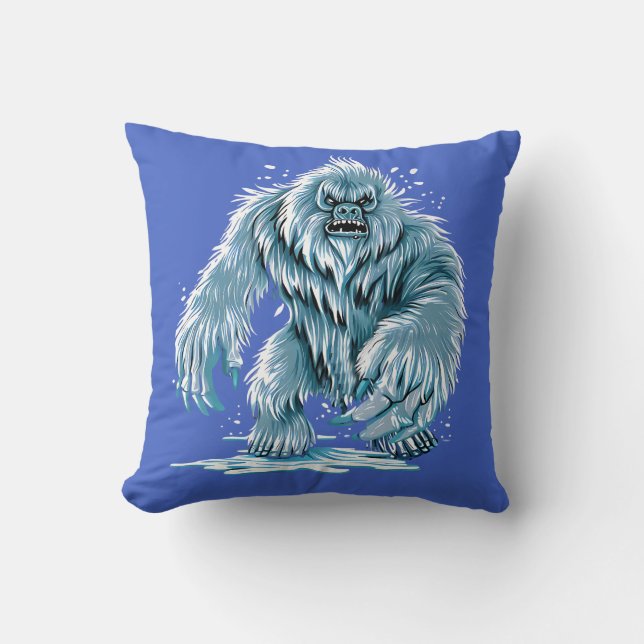 Bigfoot & Yeti Humor Collectie voor Beast Lovers Kussen (Voorkant)
