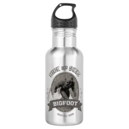 Bigfoot Yeti. Sasquatch. Retro, . Waterfles