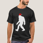 Bigfoot Yeti Sasquatch Ugly KerstSweater T-shirt (Voorkant)