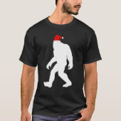 Bigfoot Yeti Sasquatch Ugly KerstSweater T-shirt (Voorkant)