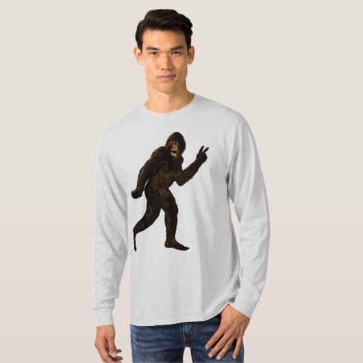 Bigfoot Yetti Sasquatch T-shirt (Voorkant volledig)