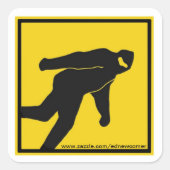 Bigfoot Yield Sticker (Voorkant)
