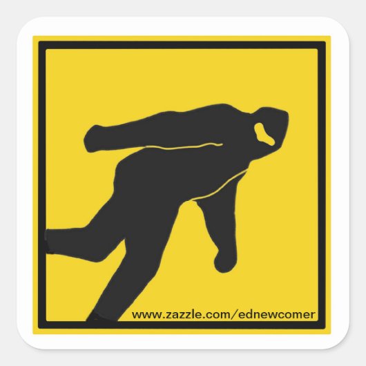 Bigfoot Yield Sticker (Voorkant)