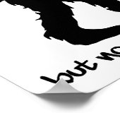 Bigfoot Zag Me Grappig Poster (Hoek)