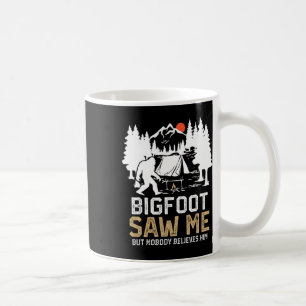 Bigfoot Zag Me Maar Niemand Gelooft Hem Grappige B Koffiemok