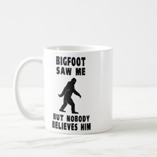 Bigfoot zag me maar niemand gelooft hem koffiemok