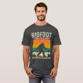 Bigfoot zag me maar niemand gelooft hem t-shirt (Voorkant volledig)