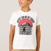 Bigfoot zag me, maar niemand gelooft zijn jongens t-shirt (Voorkant)