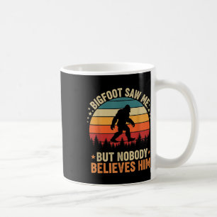 Bigfoot Zag Me Niemand Gelooft Hem Grappige Sasqua Koffiemok