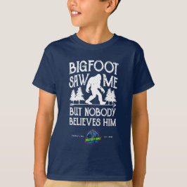 Bigfoot zag me t-shirt
