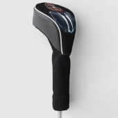 Bigfoot Zakenman - Cool Funny Sasquatch Golfheadcover (Schuin)