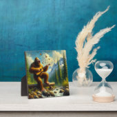 Bigfoot zingen fotoplaat (Insitu)