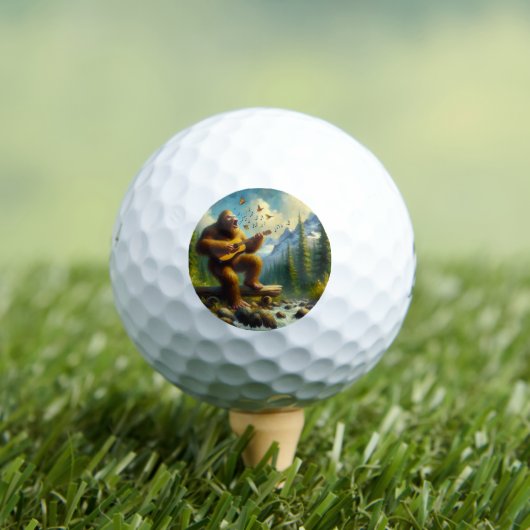 Bigfoot zingen golfballen (Insitu Shirt)