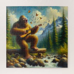 Bigfoot zingen legpuzzel