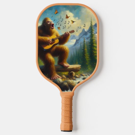 Bigfoot zingen pickleball paddle (Achterkant)