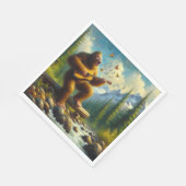 Bigfoot zingen servet (Hoek)