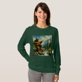 Bigfoot zingen t-shirt (Voorkant volledig)