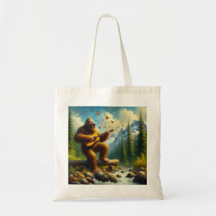 Bigfoot zingen tote bag