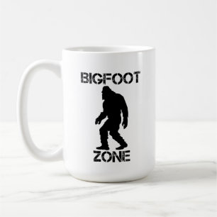 Bigfoot Zone Funny Bigfoot Koffiemok