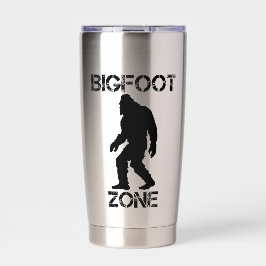 Bigfoot Zone Grappige Bigfoot Geïsoleerde Drinkbeker