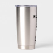Bigfoot Zone Grappige Bigfoot Geïsoleerde Drinkbeker (Rechts)