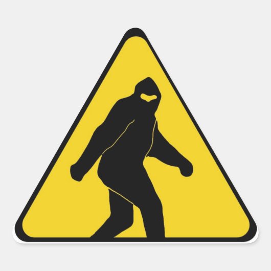 Bigfoot-zone Sticker (Voorkant)