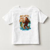 Bigfoots Catch of the Day Kinder Shirts (Voorkant)