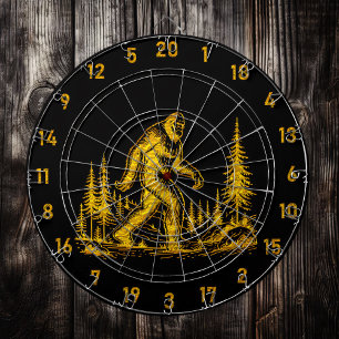 Bigfoot's favoriete spel: Dart en Zoeken Dartbord