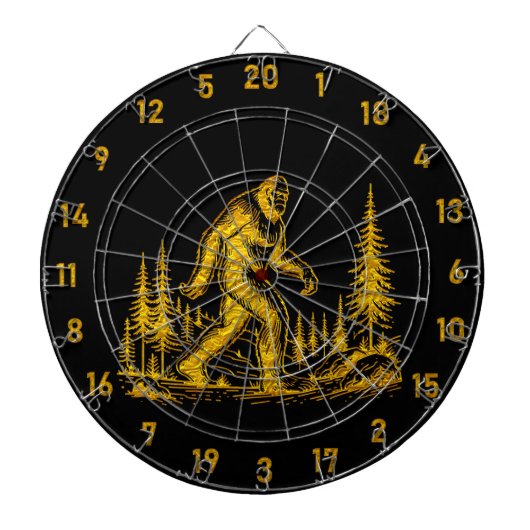 Bigfoot's favoriete spel: Dart en Zoeken Dartbord (Voorkant)