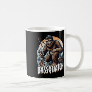 Bigfoots Funny Vist cadeaus voor mannen Bquatch B Koffiemok