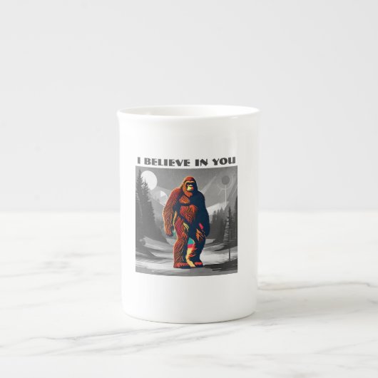 Bigfoot's keurmerk porselein kop (Voorkant)