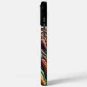 Bigfoot's kleurrijke blik Case-Mate iPhone case (Achterkant / Links)