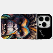 Bigfoot's kleurrijke blik Case-Mate iPhone case (Achterkant (horizontaal))