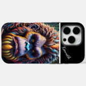 Bigfoot's kleurrijke blik Case-Mate iPhone case (Achterkant (horizontaal))