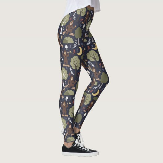 Bigfoot's Midnight Forest Adventure Leggings (Rechts)