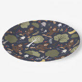 Bigfoot's Midnight Forest Adventure Papieren Bordje (Gekanteld)