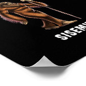 Bigfoots Of The World Poster (Hoek)