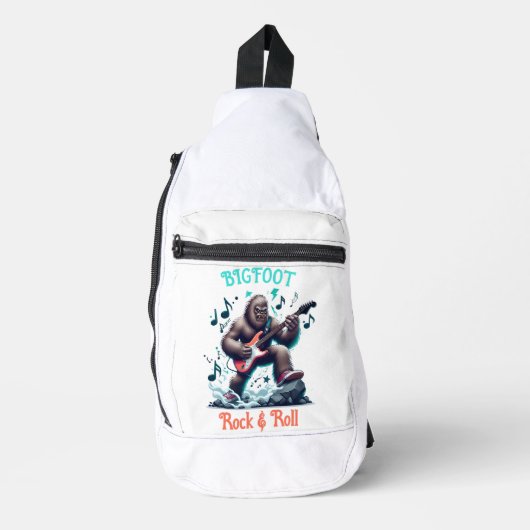 Bigfoots Rock Concert Sling Bag (Voorkant)