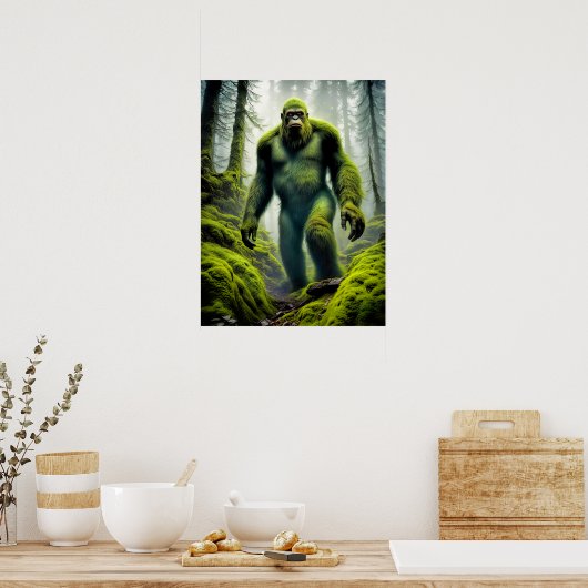 Bigfoots, The Green Machine - 18 x 24 Poster (Keuken)