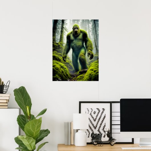 Bigfoots, The Green Machine - 18 x 24 Poster (Thuiskantoor)