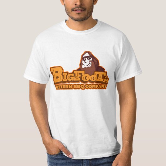 Bigfoot's Westerne BBQ Co. T-Shirts (Voorkant)